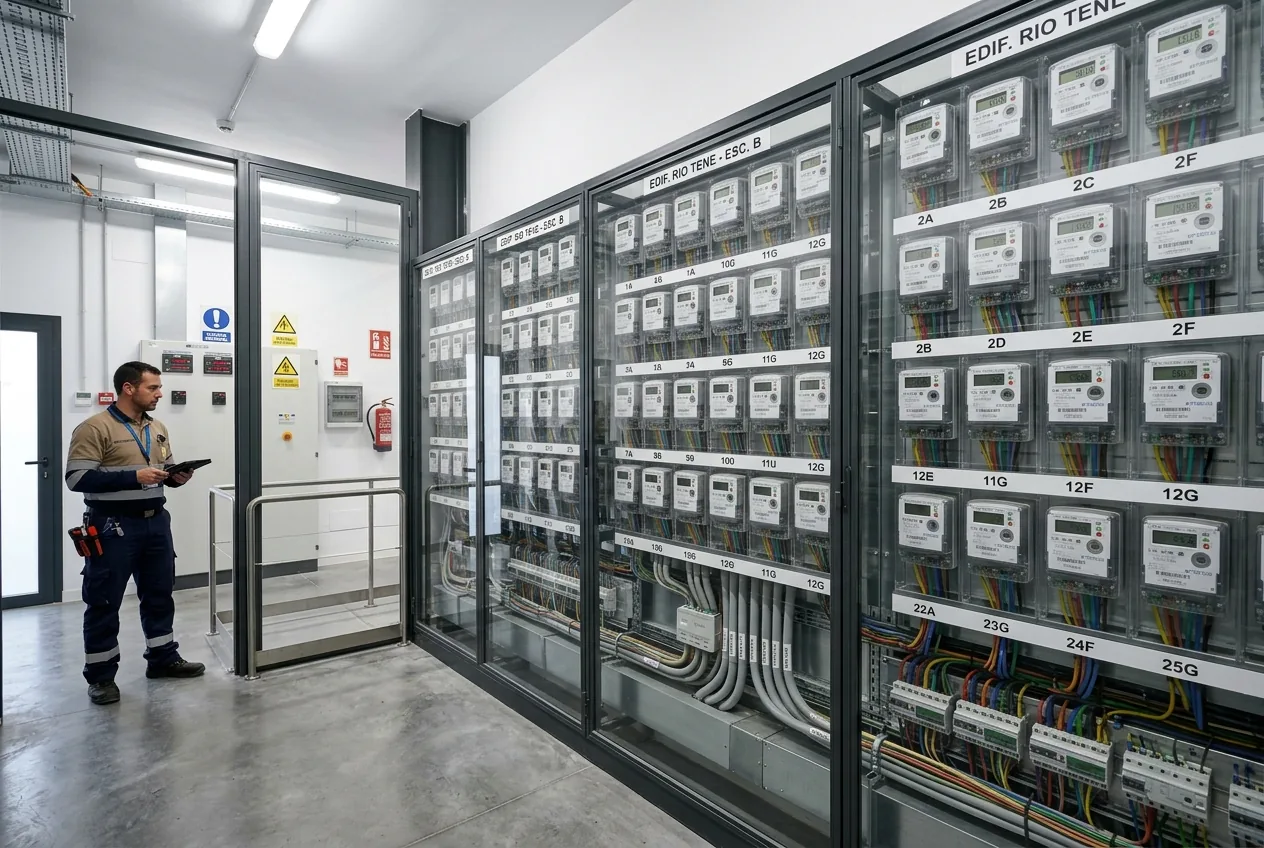 Mantenimiento eléctrico en las zonas comunes de una comunidad de vecinos