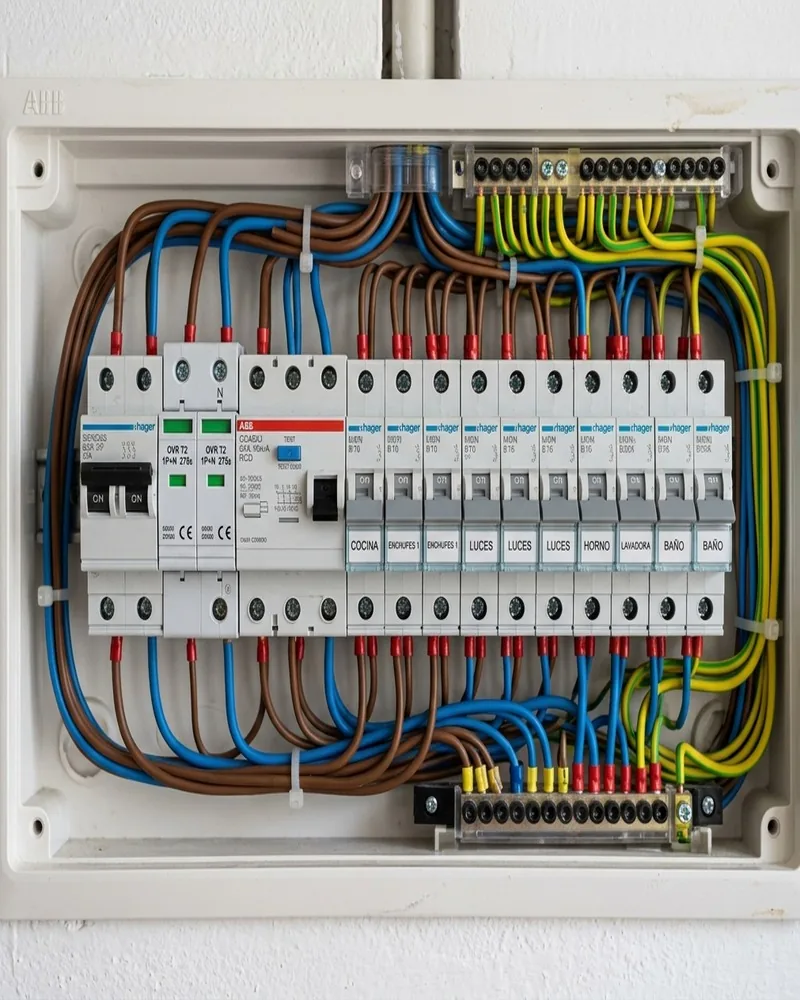 Renovación de cuadro eléctrico en vivienda de Gamonal, Burgos