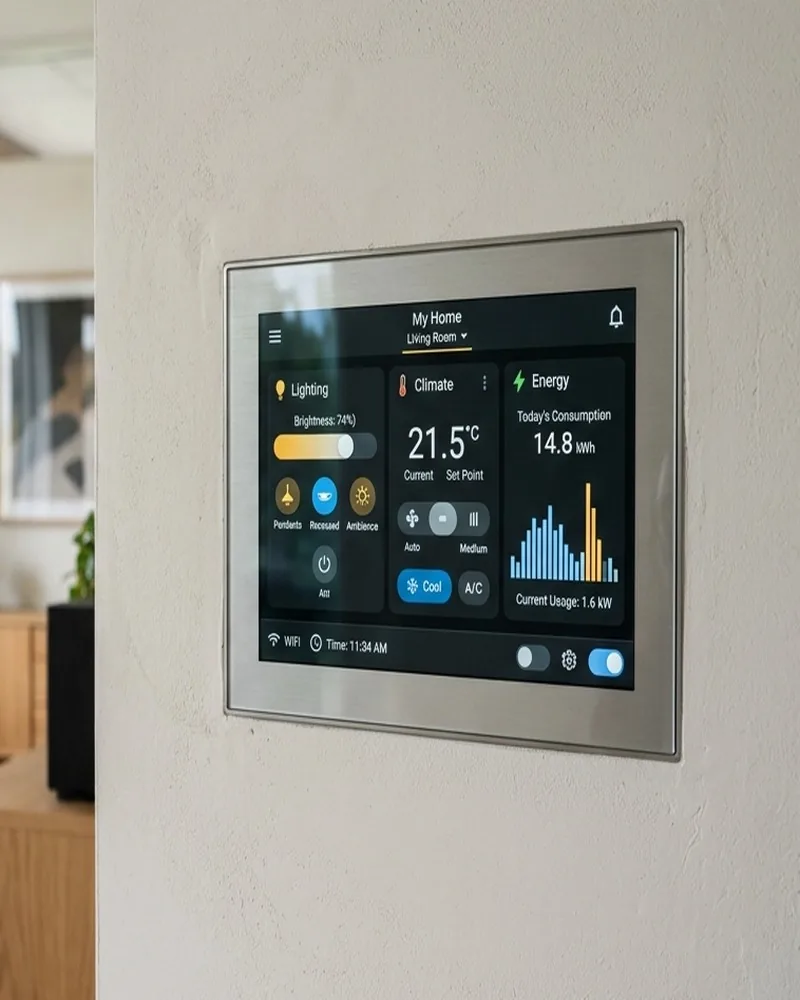 Instalación de domótica en vivienda unifamiliar en Cardeñajimeno