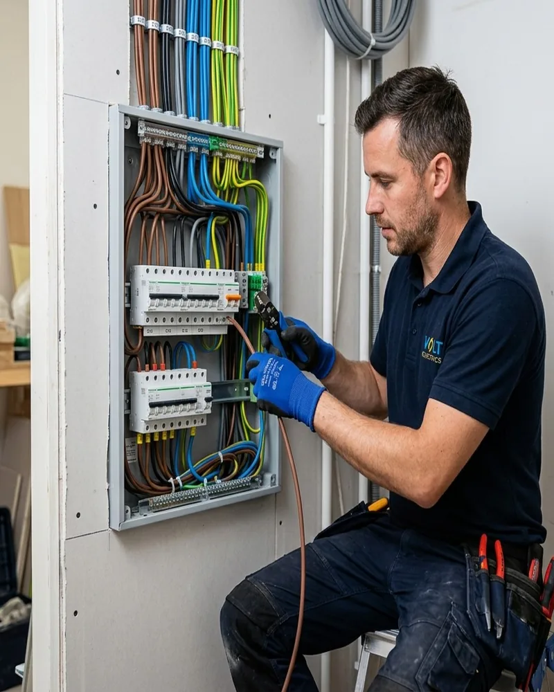 Mantenimiento eléctrico en nave industrial del Polígono de Villafría